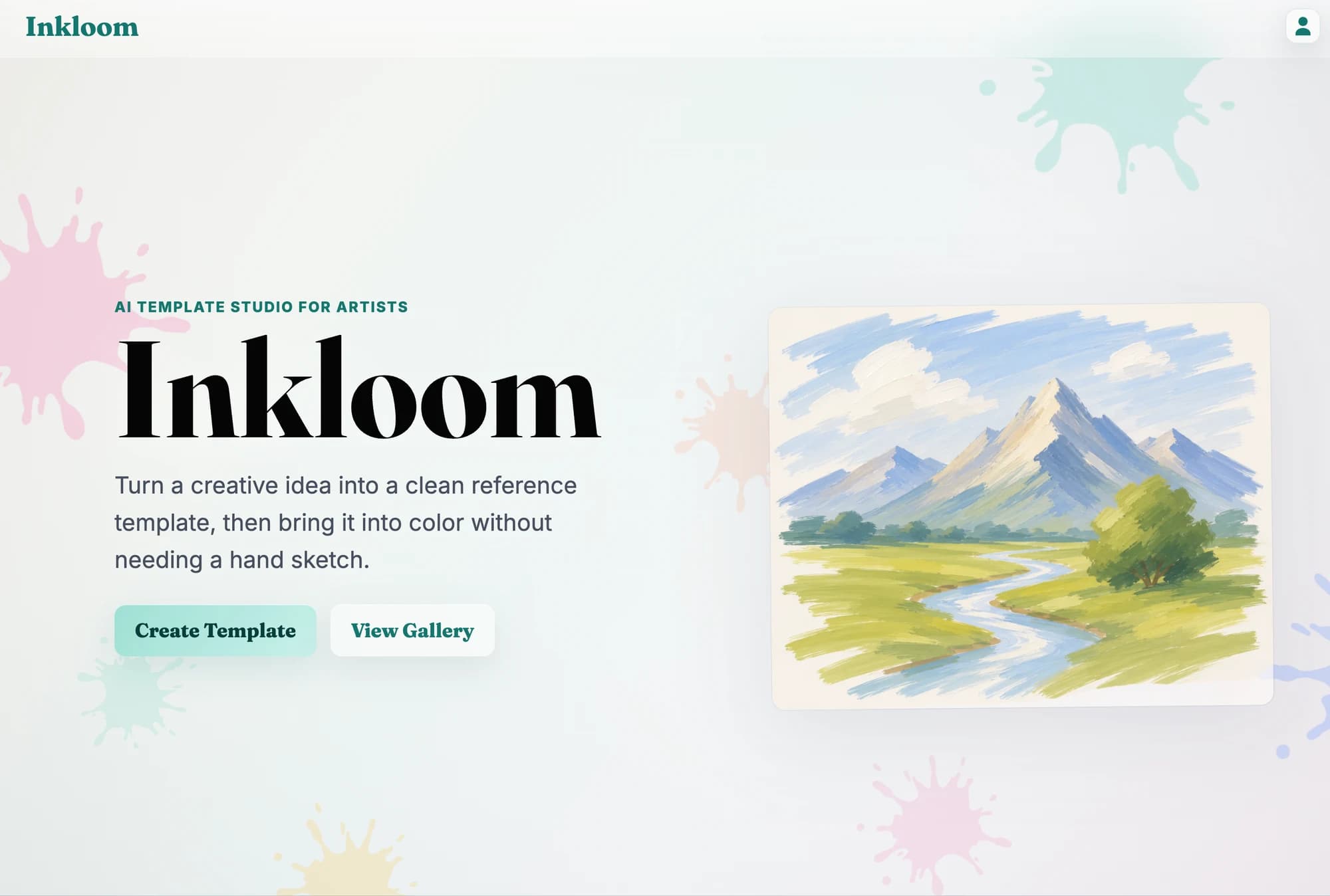 Screenshot of Inkloom